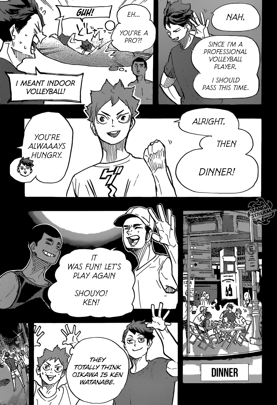 Haikyuu!!, Chapter 374 image 09